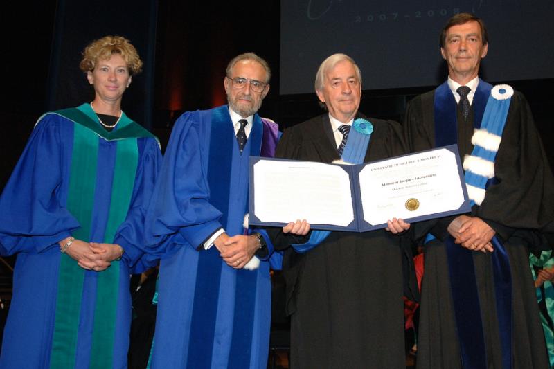 Vidéo - Jacques Lacoursière, docteur honoris causa